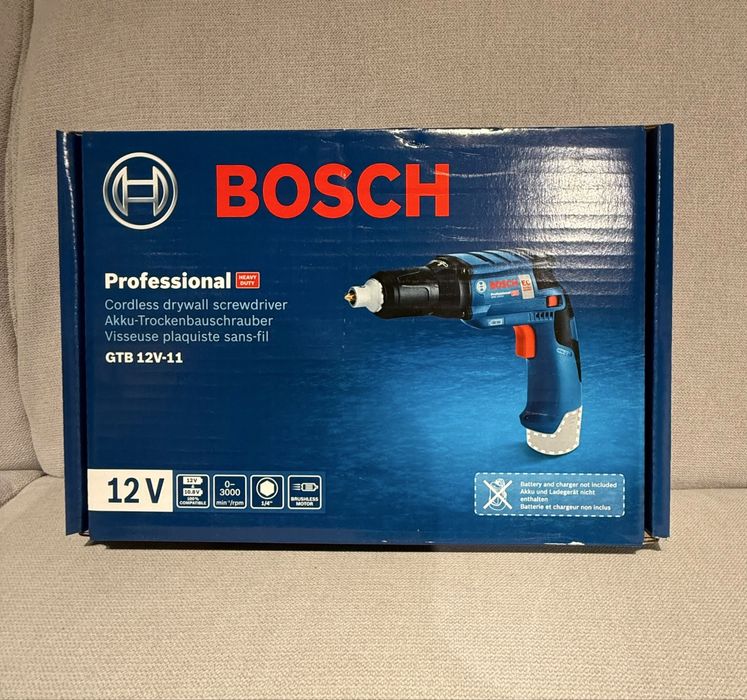 Şurubelniţă pentru gips-carton bosch PRO GTB 12V-11