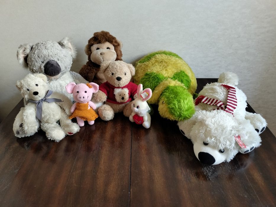 Игрушки мягкие Бу