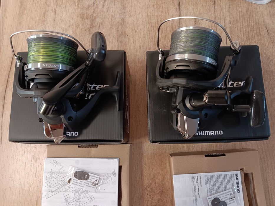 2 броя макари shimano beastmaster 14000xc