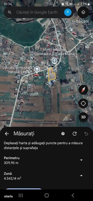 Hala cu teren Baiceni(Curtesti)