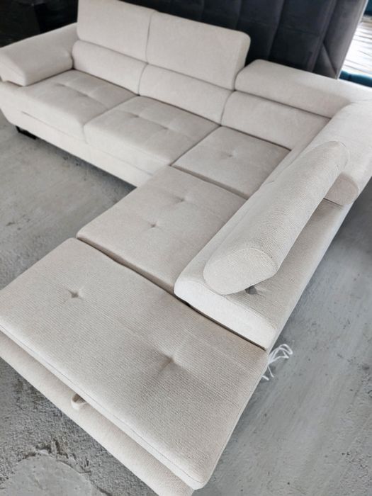 COMANDĂ! Coltar L-form, stofă, 275/225cm