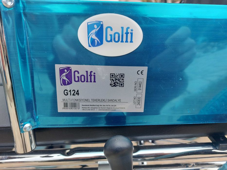 Нова!Инвалидна количка, сгъваема ,рингова ,чисто нова!