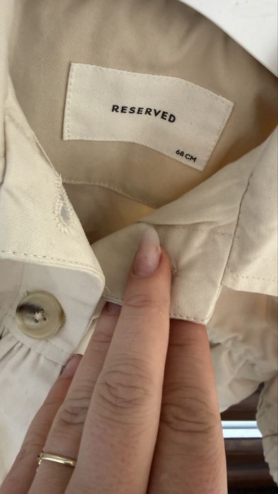 Palton elegant de primavara Reserved 68
