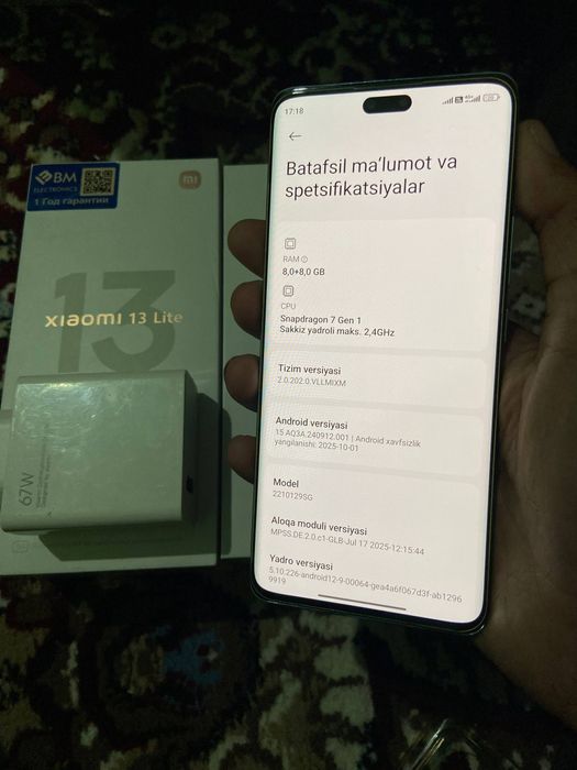 Xiomi 13 lte flagman