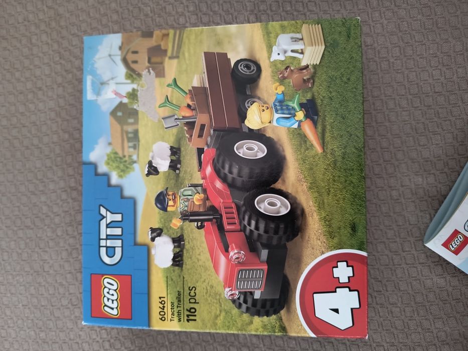 Lego City tractor cu remorcă 60461