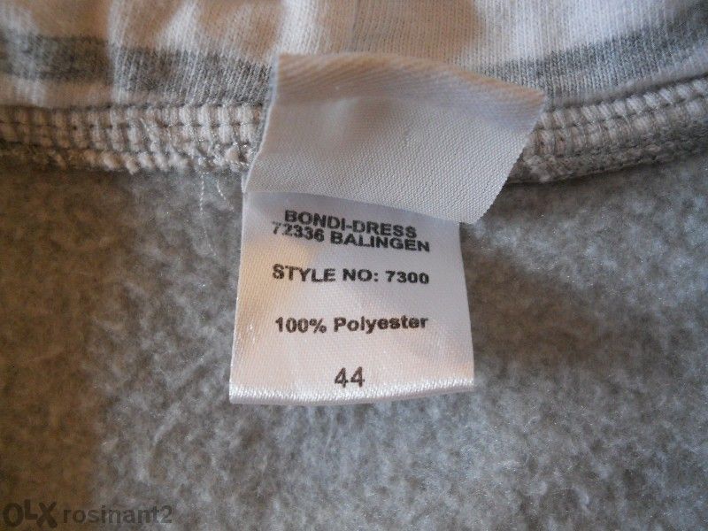 Чисто ново плюшено гащеризонче с качулка Bondi