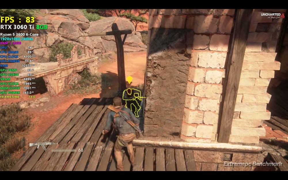 Геймърско PC Ryzen 5 3600 RTX 3060 ti 1TB NVME 1000W PSU