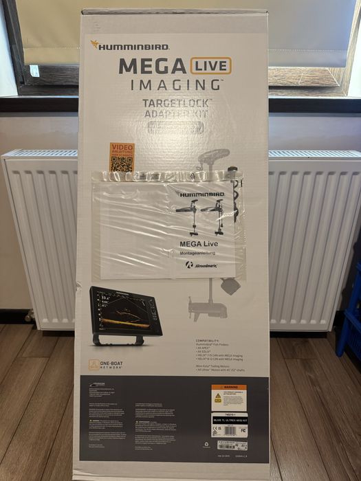 Vand Targhet  Lock adapter kit  + HUMMINBIRD MEGA LIVE 2
