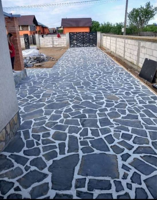 Pavaj din piatra naturala profesional