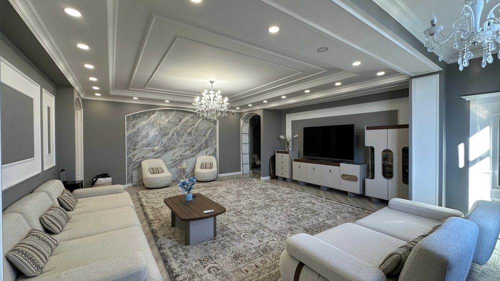 Гакку Пентхаус 4 ком Султан Империя