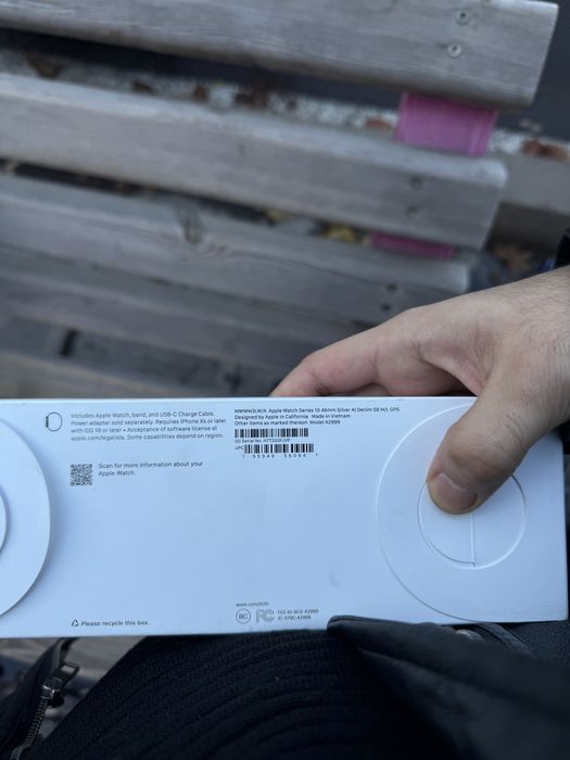 Iwatch 10 Yangi  silver 46 mm