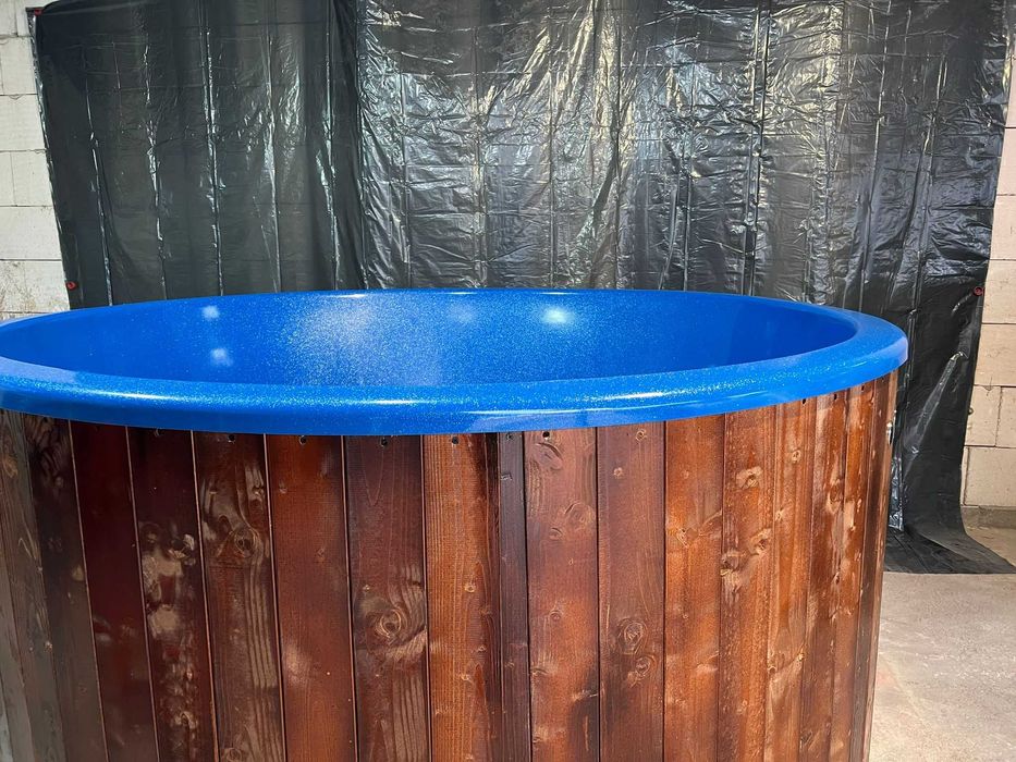 Ciubăr Premium din Fibră de Sticlă 5-6 Persoane | Aeromasaj