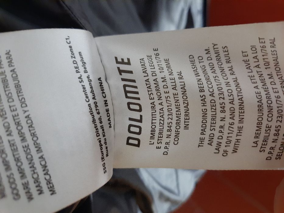 Geacă Dolomite 1897 roşie, XL