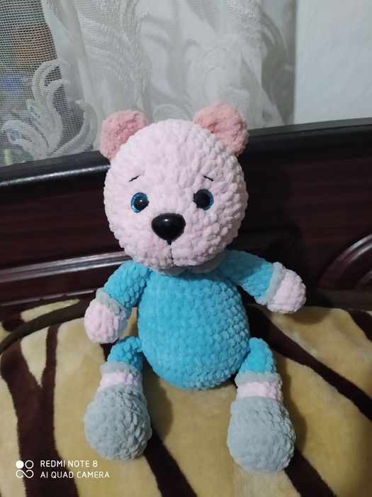 Мишка в пижамке.