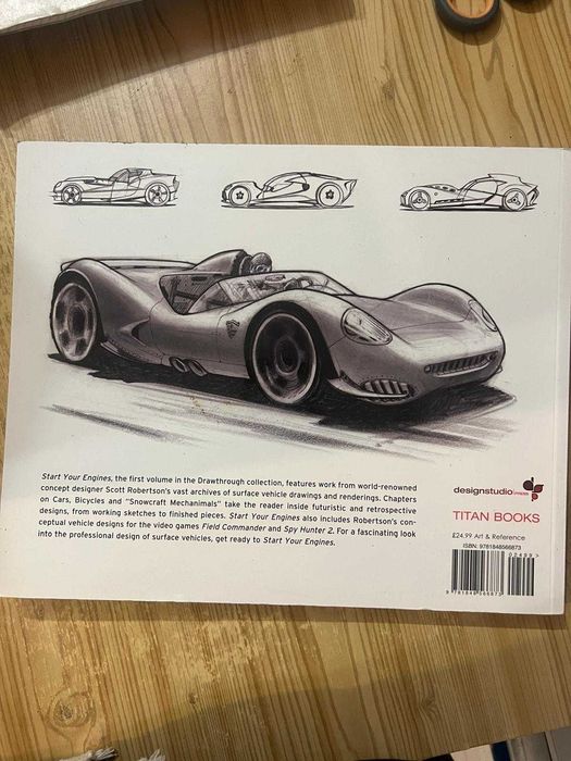 Книга за рисуване - Scott Robertson - Start your engines