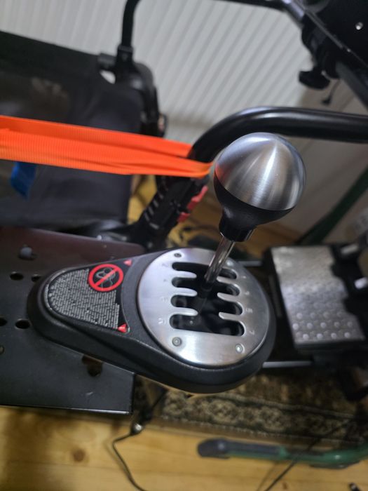 Thrustmaster T-GT II + TMLC + T8HA + Sparco handbrake