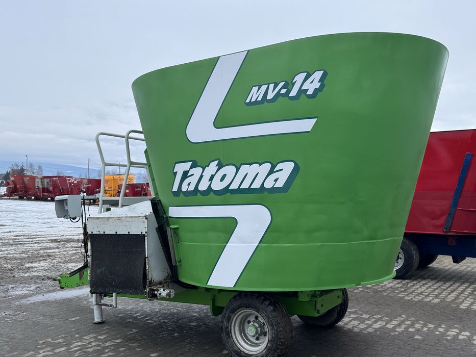 Remorca tehnologica /Furajera / Bucatarie Siloking/ Tatoma 14m3