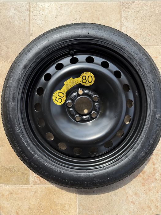 Kit roata de rezerva slim Volvo XC60 XC70  Ford T125/80 R17