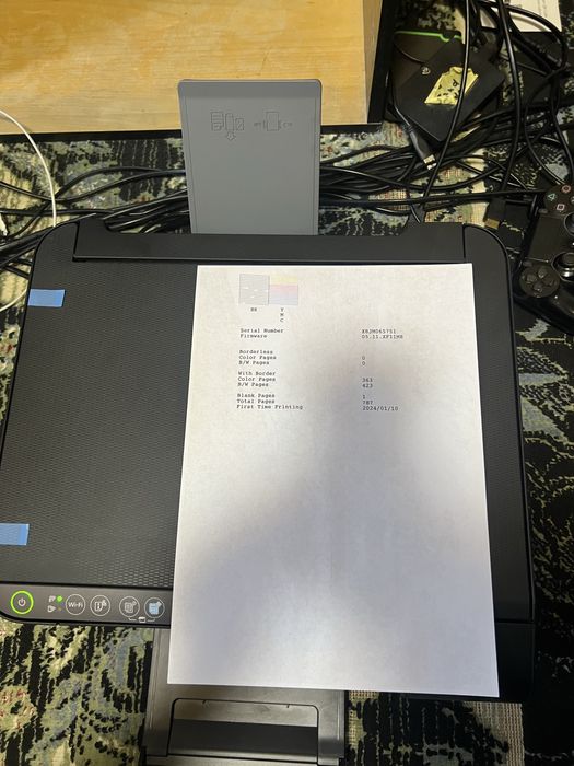 Принтер Epson L3250 (МФУ 3в1, А4, струйный, цветной, как новый