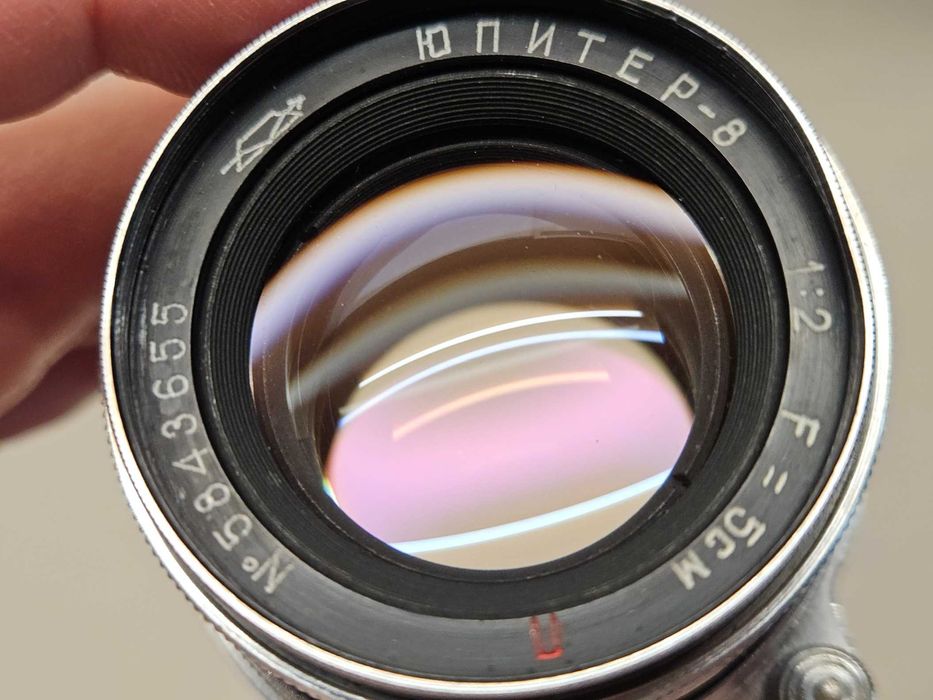 Obiectiv foto Jupiter-8 5cm F2 - montura LTM L39