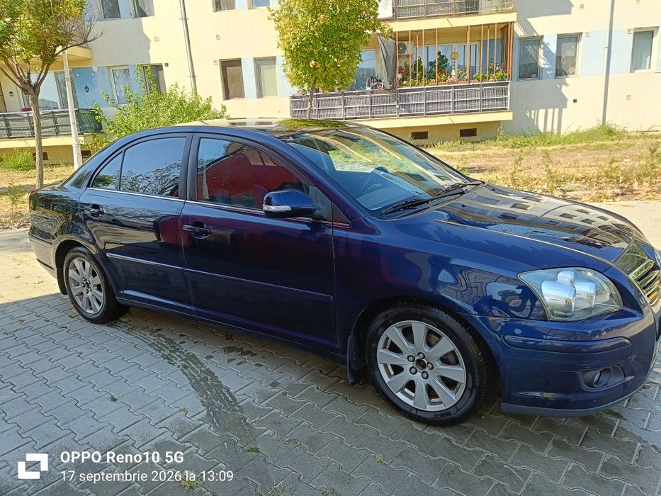 Vând Toyota Avensis 1.6 benzină,110 cp,an fabricație 2008!