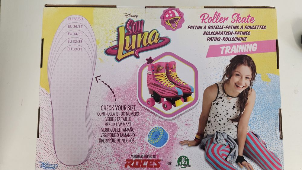 Ролкови кънки Soy Luna номер 36-37