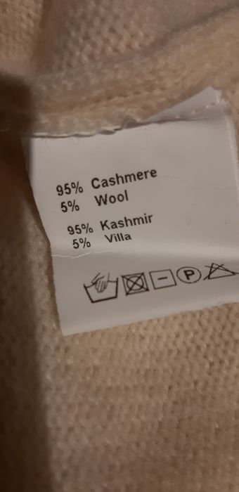 Pulover casmir oversize bej ,moale pufos L