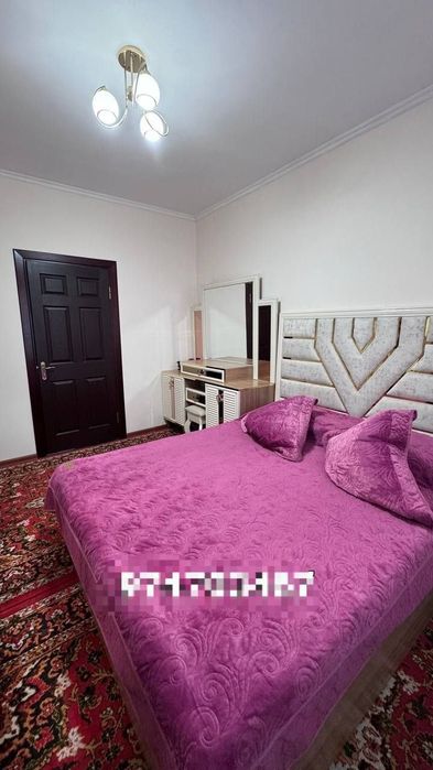 Аренда Юнусобод 5 кв 2 хона Ор-тир Шох Сарой 2/4/5 Мебел и Техника