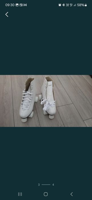 Patine cu rotile Roces RC2 white.