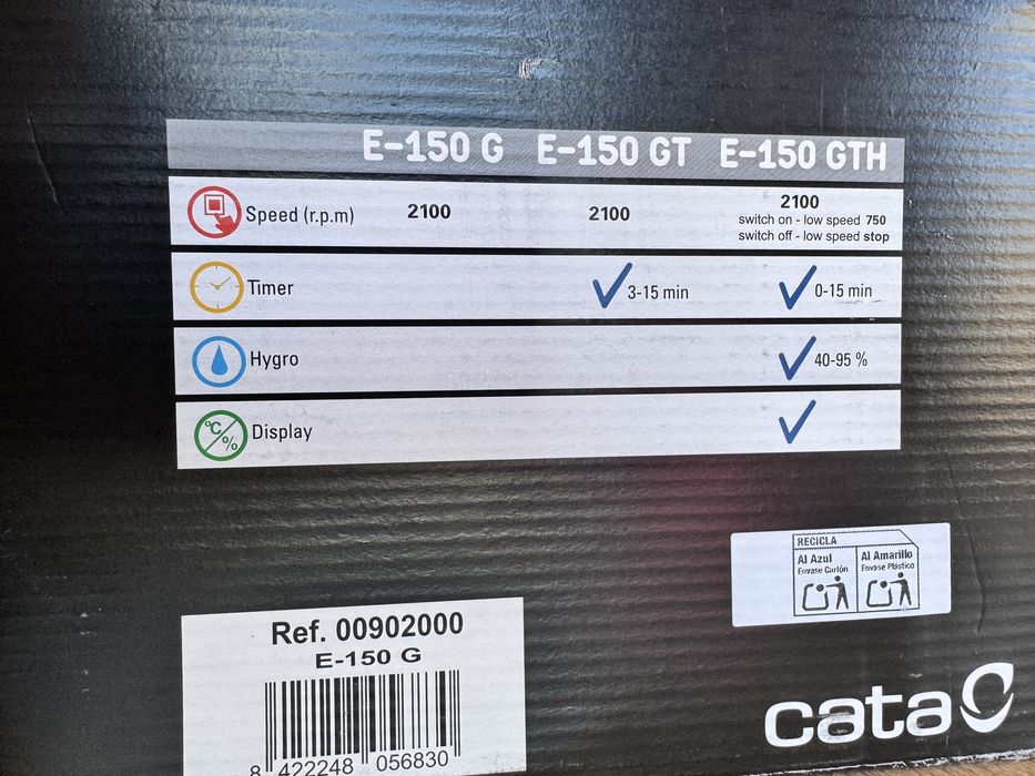 Вентилатор за баня cata