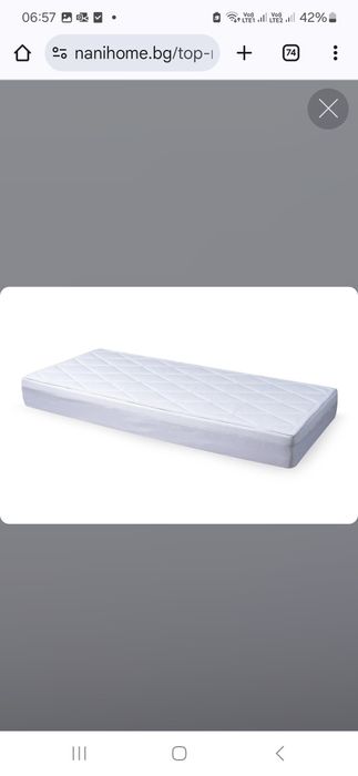 Пакет: Спалня 160/200 +нощни шкафчета+подматрачна рамка+матрак+топматр