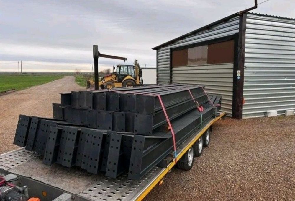 STOC !!! Vand structura metalica in serie pentru hala de 10X20X4 metri