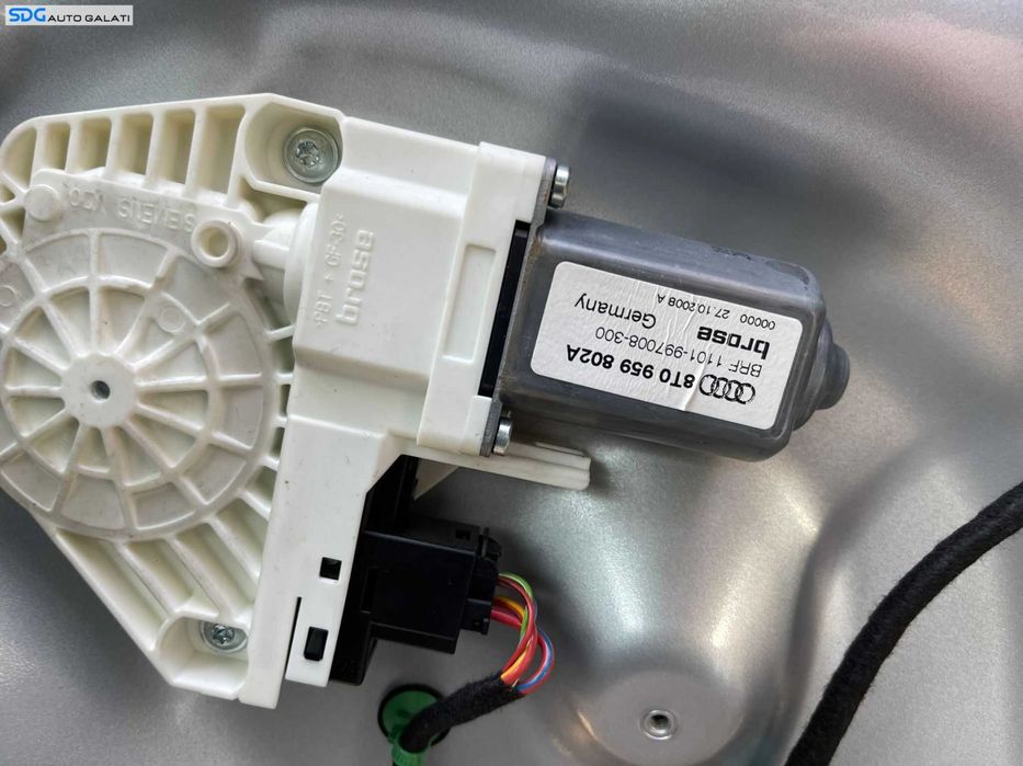 Motoras Macara Dreapta Fata Audi A5 2008 - 2016 Cod 8T0959802A [C3082]