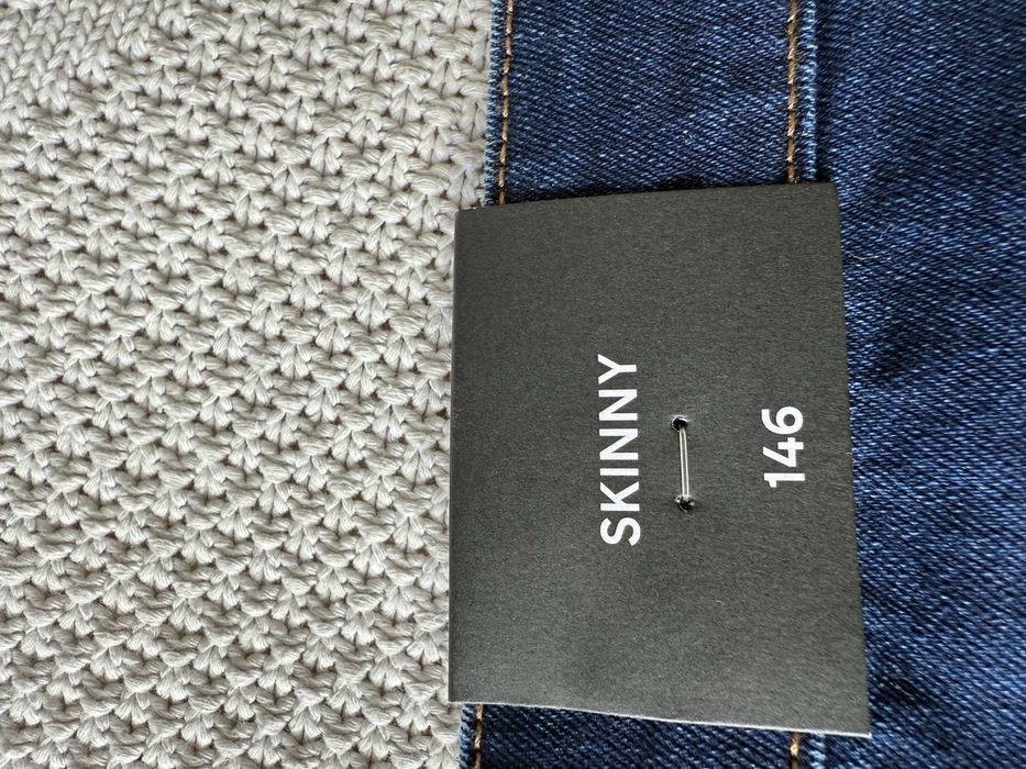 Детские синие, новые джинсы