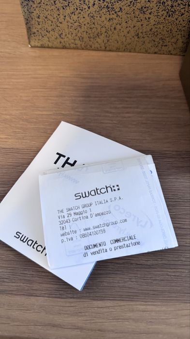 Omega x Swatch - Mission to Earth Phase - Moonshine Gold