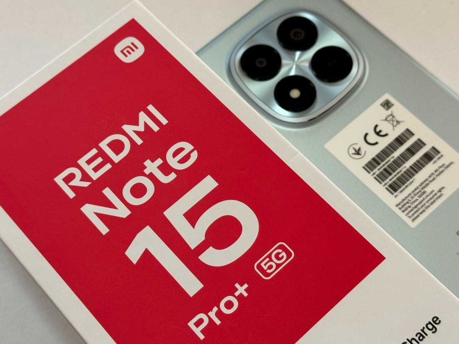 НОВ! Xiaomi Redmi Note 15 Pro+ 5G 256GB 8GB RAM Dual