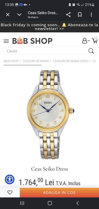 Seiko clasic dama