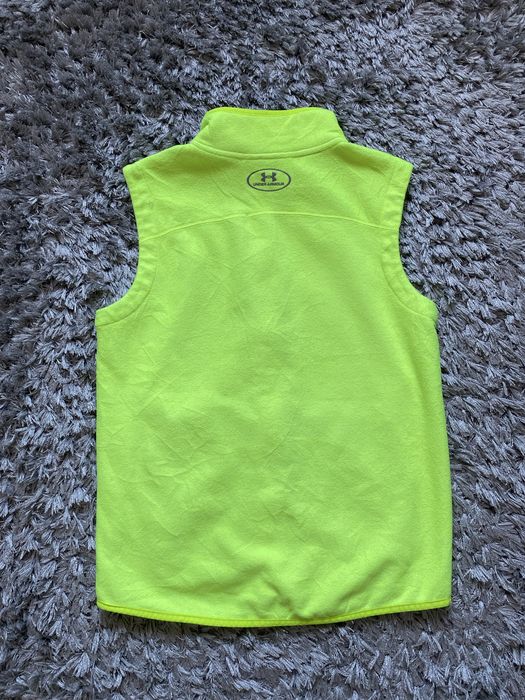 vesta under armour coldgear neon