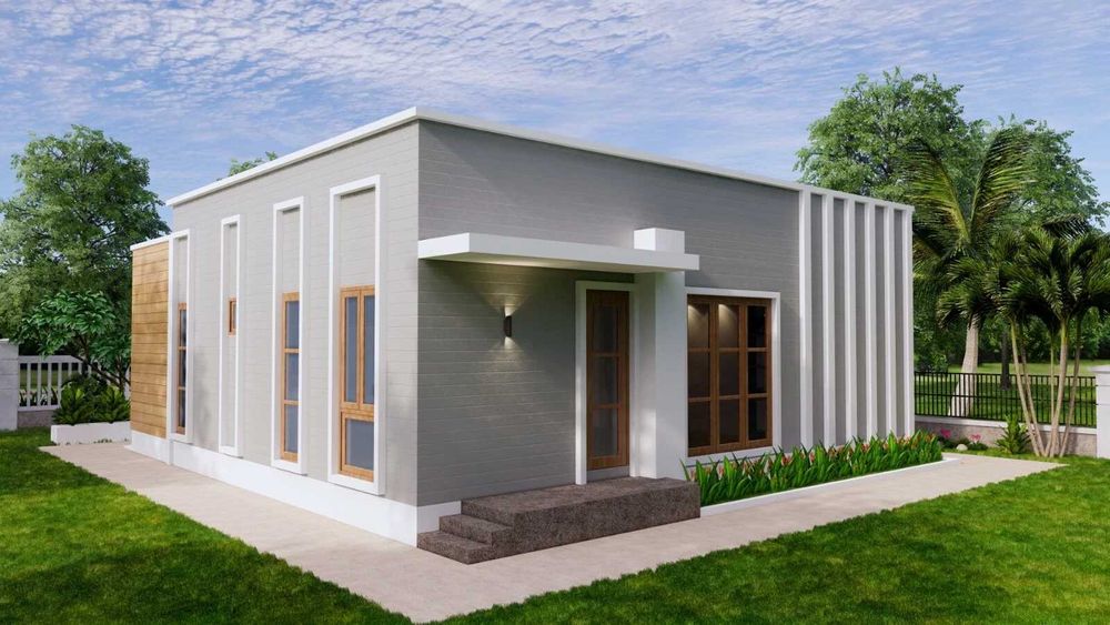 НА ИЗПЛАЩАНЕ - Луксозна сглобяема къща с 3 спални, 121 кв. м