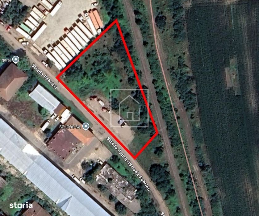 Teren industrial 1600 mp | Ocna Sibiului | Acces direct drum