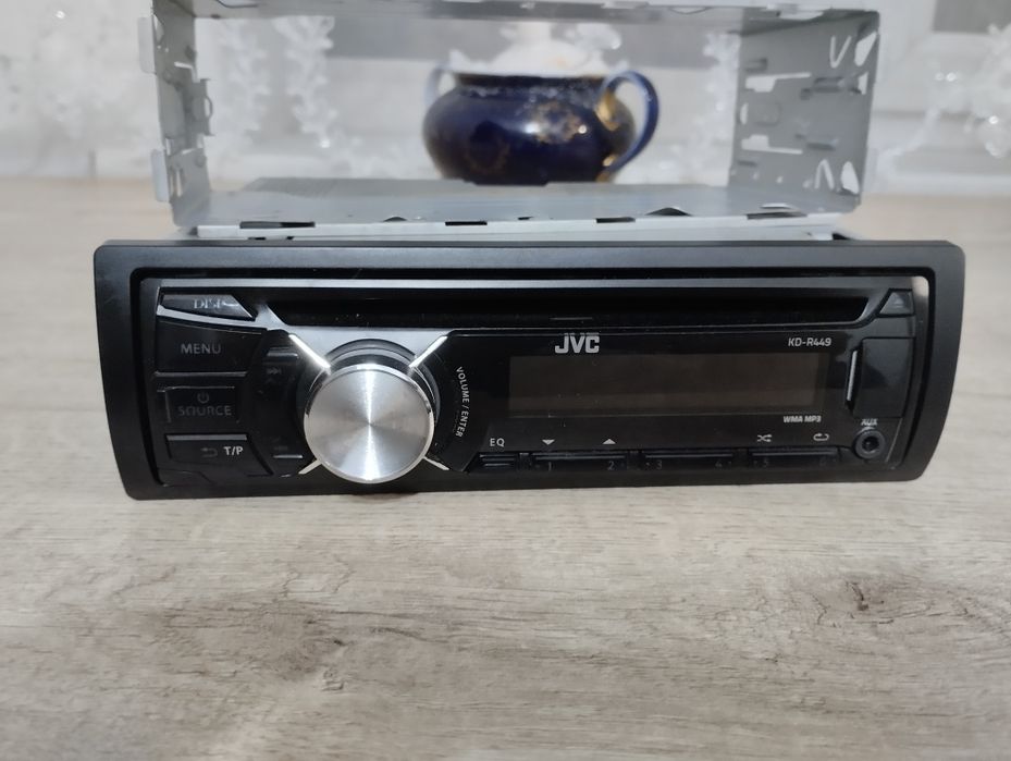 Автомагнитола jvc и колонки dl audio