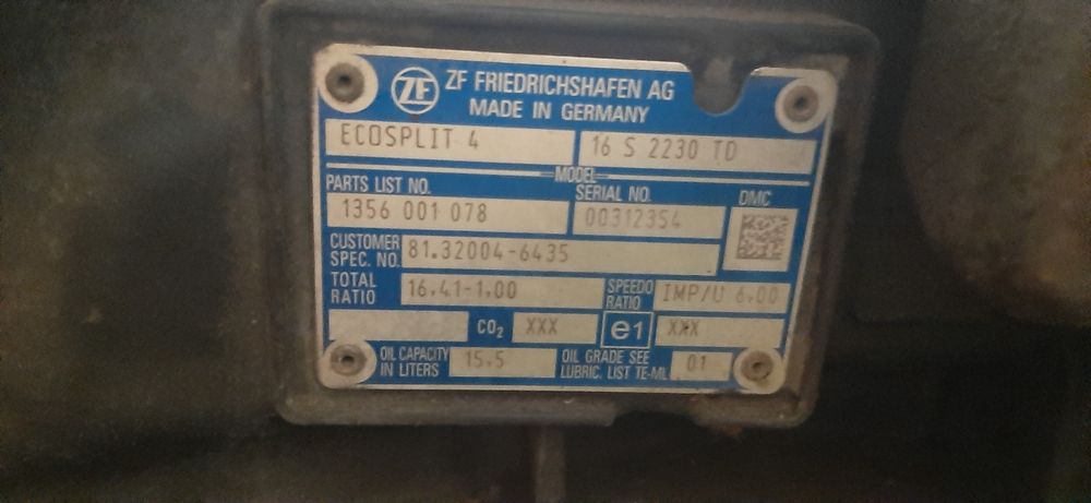 Механизм выбора передачи zf 16