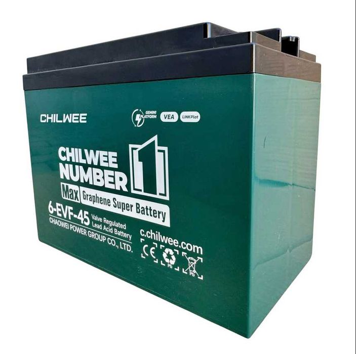 Baterie VRL Vehicule Electrice GEL 12V 45Ah 20HR CHILWEE 2026