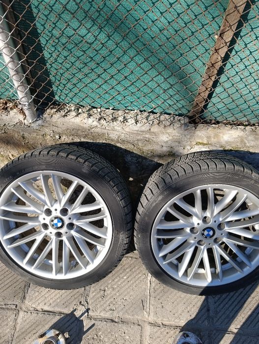 Джанти BMW Style 94  R18 ET24 Хубави зимни гуми и фланци с болтове