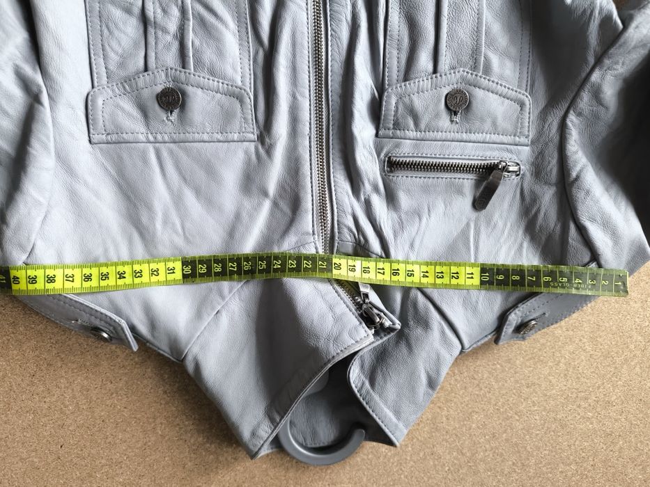 Geaca piele naturala One green elephant M