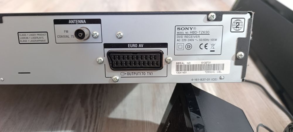 Sony HBD TZ630 sistem audio
