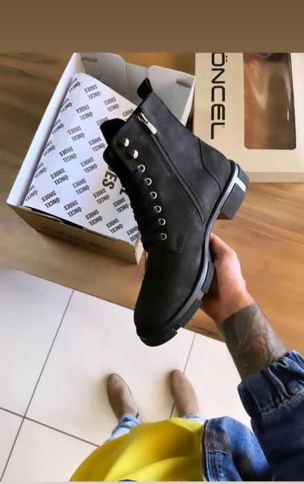 Ghete din piele naturală, lucrate manual, pentru barbati - lichidare