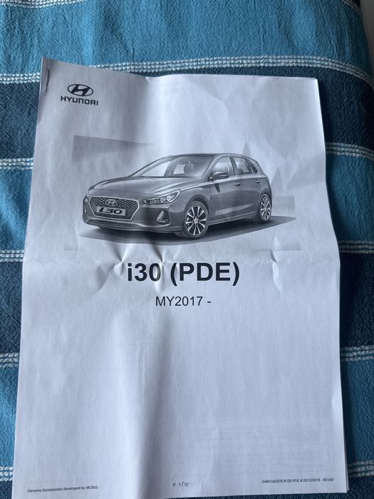 Proiectoare Led pentru usa Hyundai I30 2017 (PDE)
