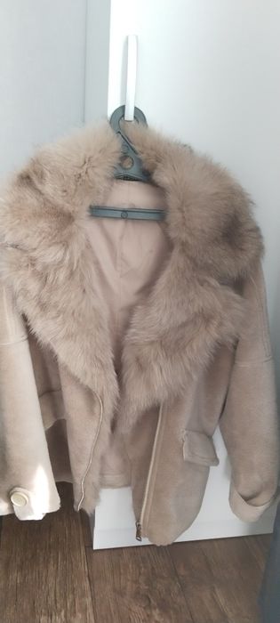 Шубка  воротник лиса