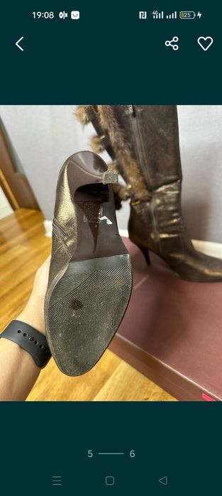 Сапоги демисезонные 40 размер